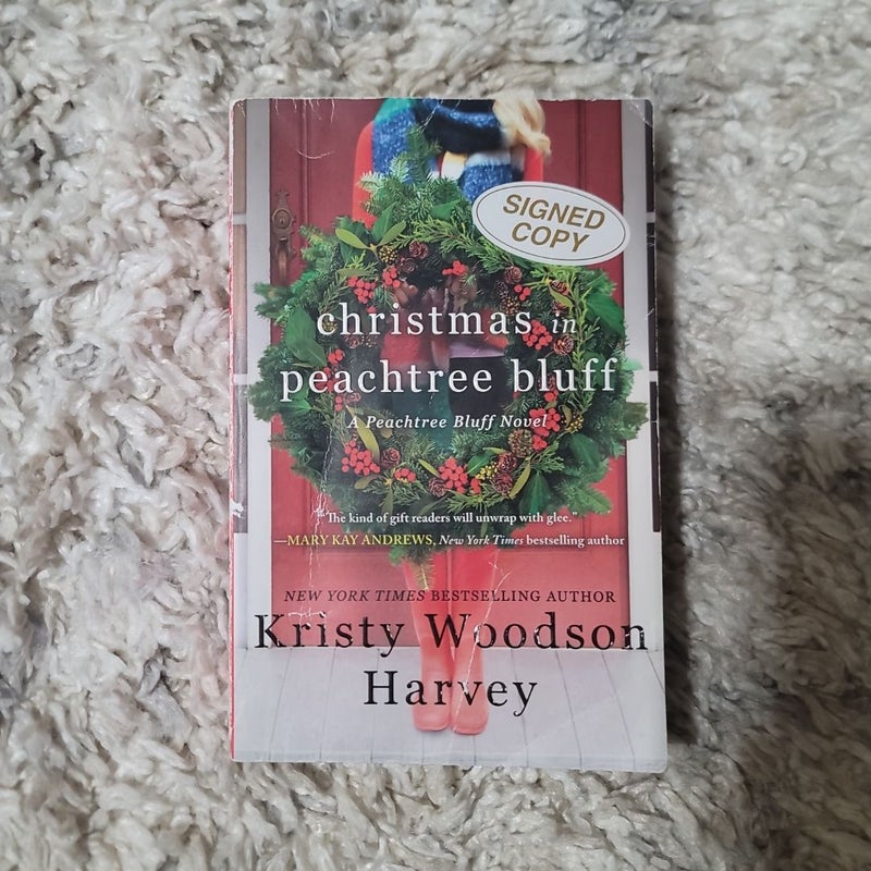 Christmas in Peachtree Bluff SIGNED COPY