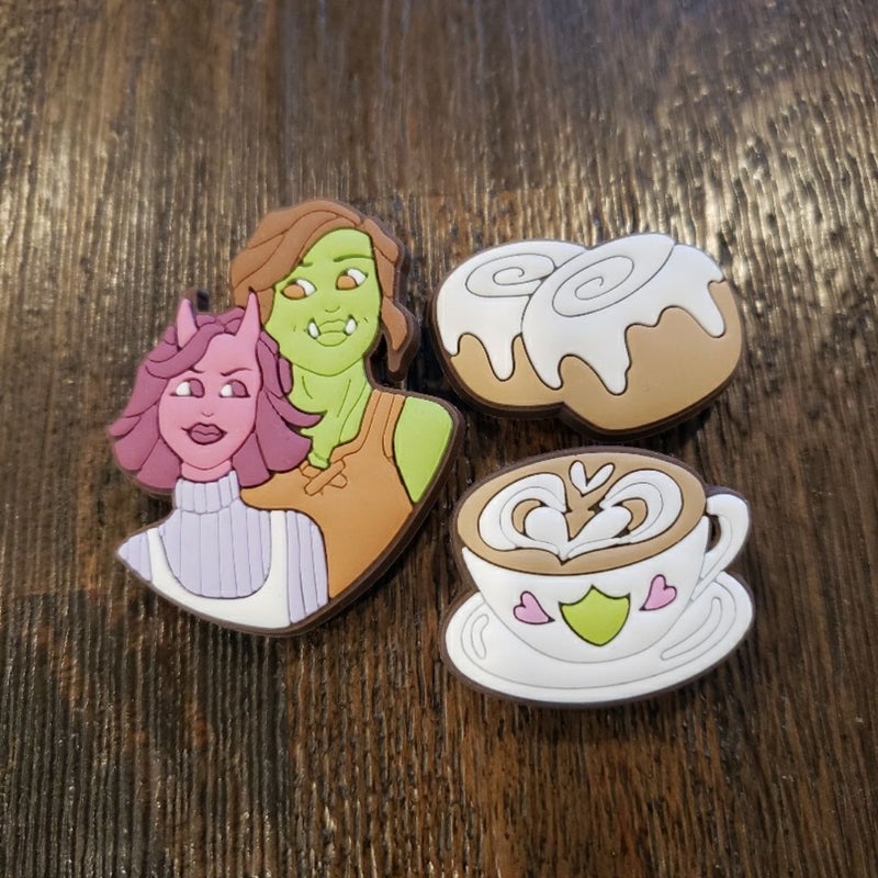 Fairyloot: Legends & Lattes Shoe Charms