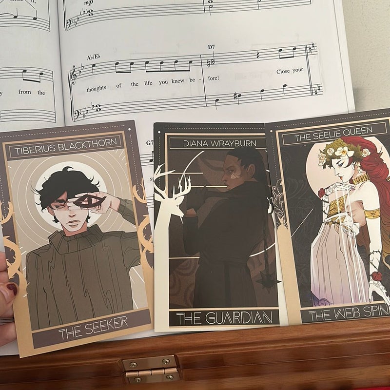 Lord of Shadows Character Postcards
