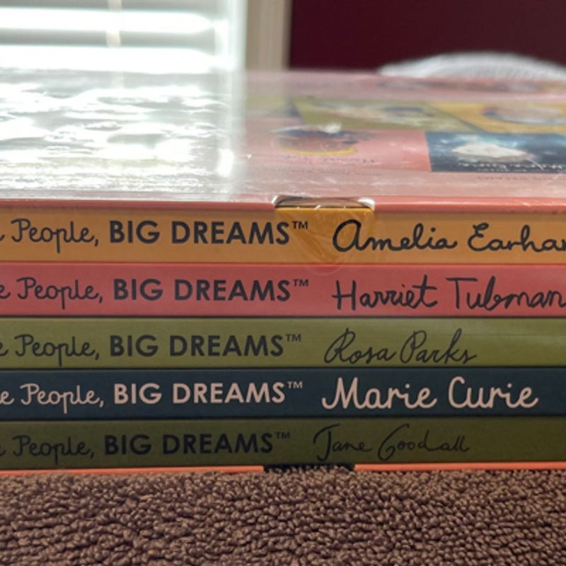 Little People, Big Dreams Trailblazing Women Collection 5 Books Box Gift Set