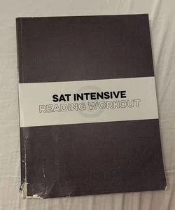 SAT reading practice workbook 