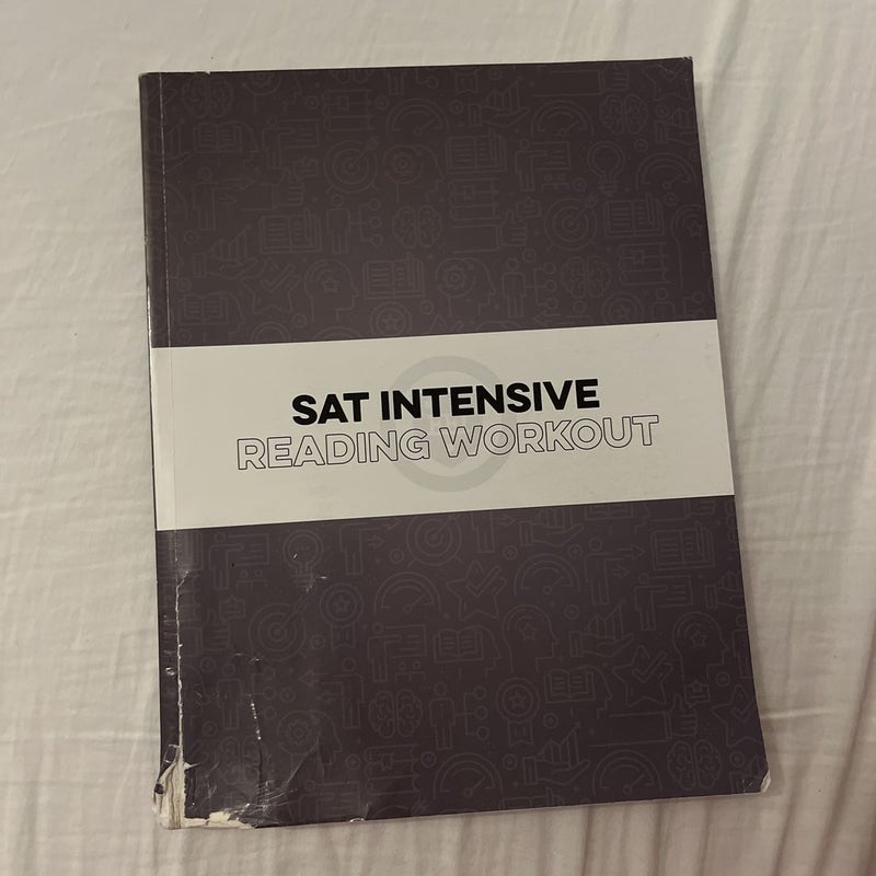 SAT reading practice workbook 