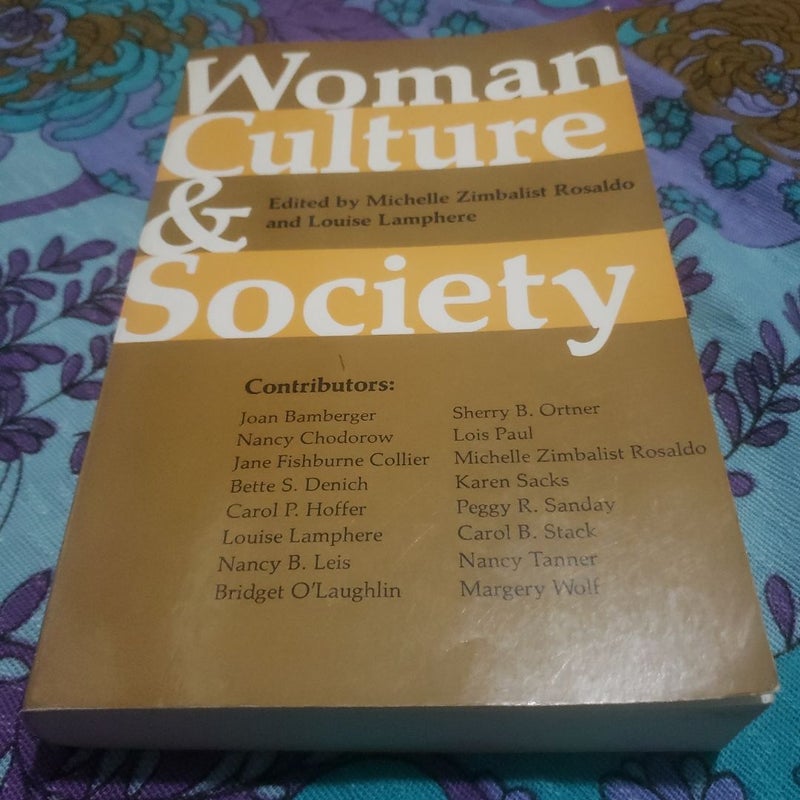 Woman, Culture, and Society