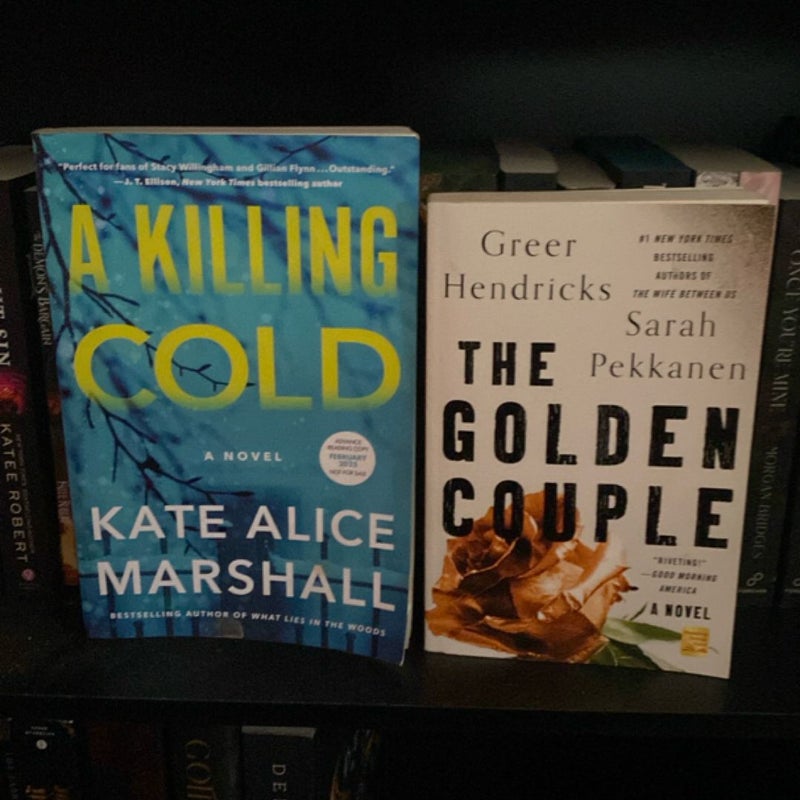 The Golden Couple & A killing cold ARC for free.