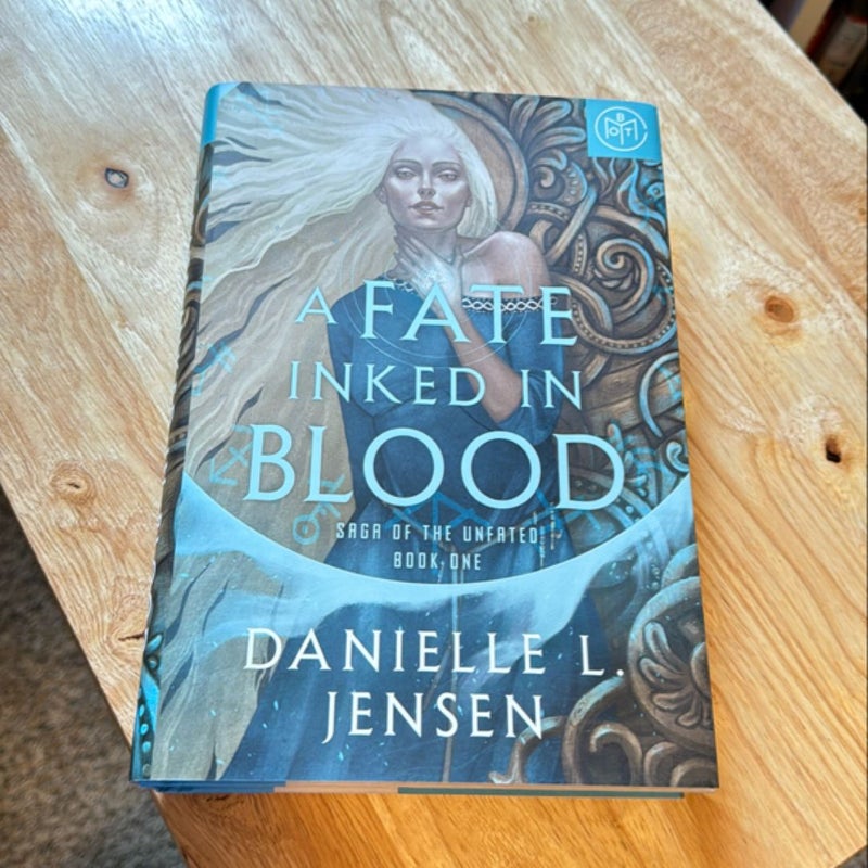 A Fate Inked in Blood by Danielle L. Jensen, Hardcover