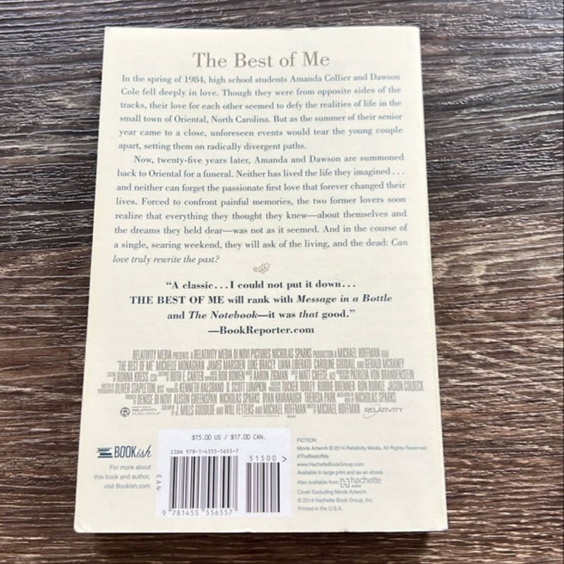 The Best of Me (Movie Tie-In)