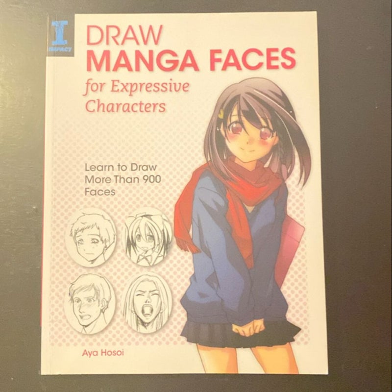 Draw Manga Faces for Expressive Characters