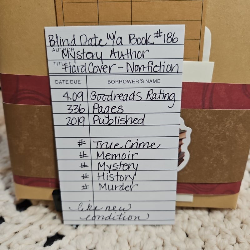 Blind Date with a Book #186 by Mystery Author , Hardcover | Pangobooks
