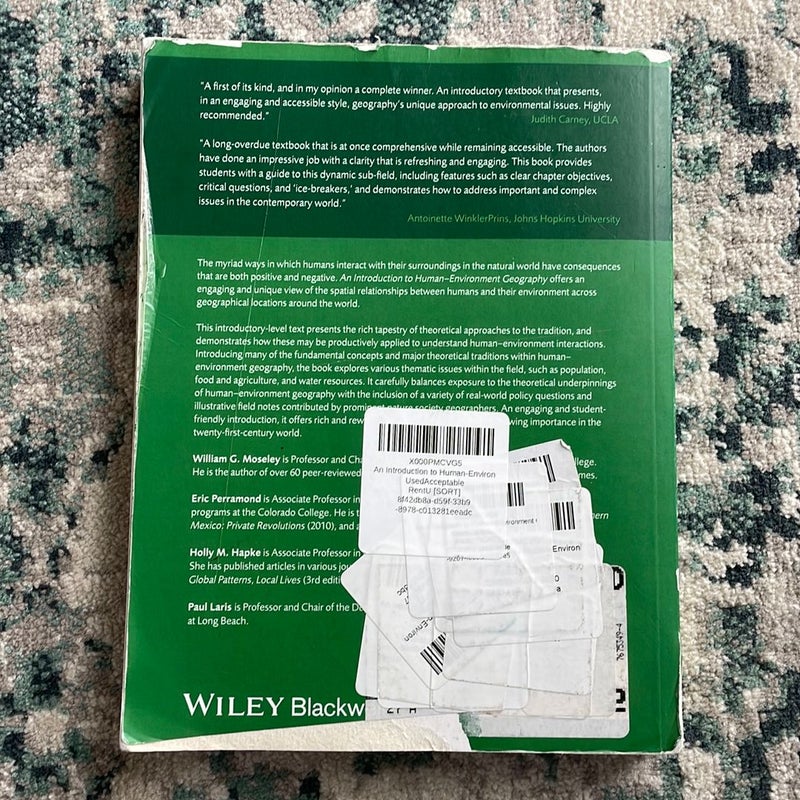 An Introduction to Human-Environment Geography