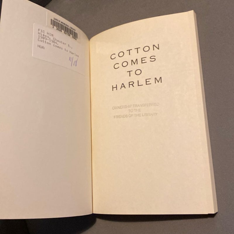 Cotton Comes to Harlem