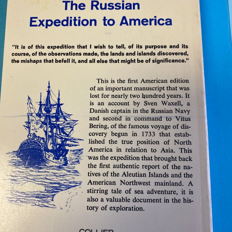 The Russian Expedition to America