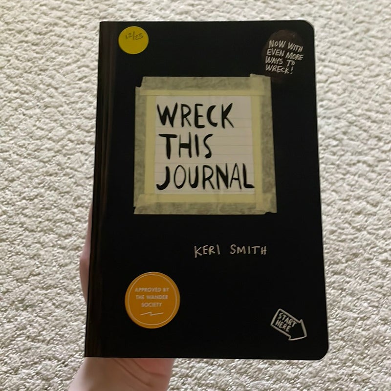 Wreck This Journal (Black) Expanded Ed