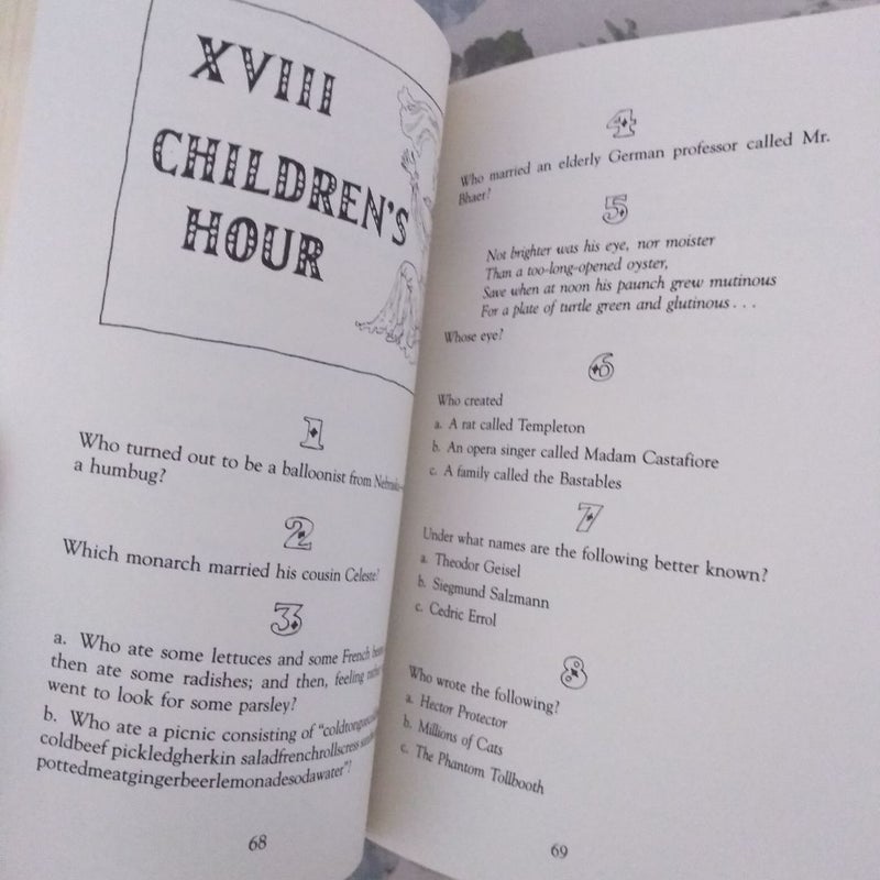 The New York Review Quiz Book
