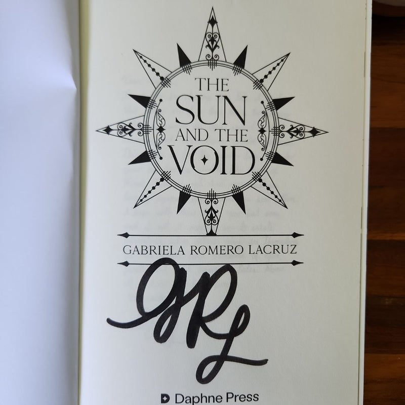 The Sun and the Void (Signed Illumicrate Edition)