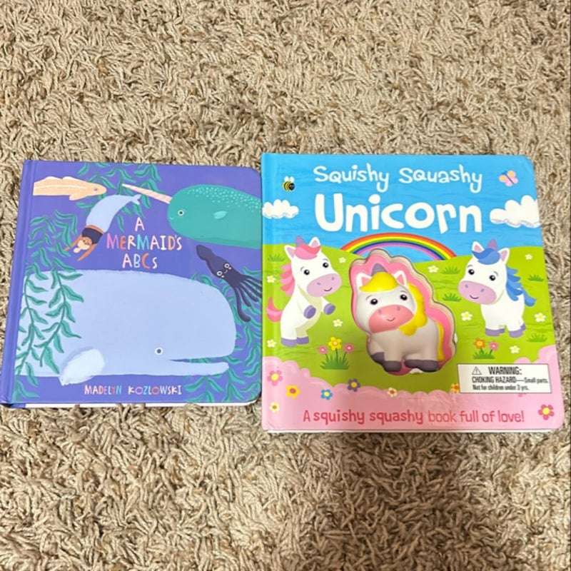 Squishy Squashy Unicorn & Mermaid Bundle