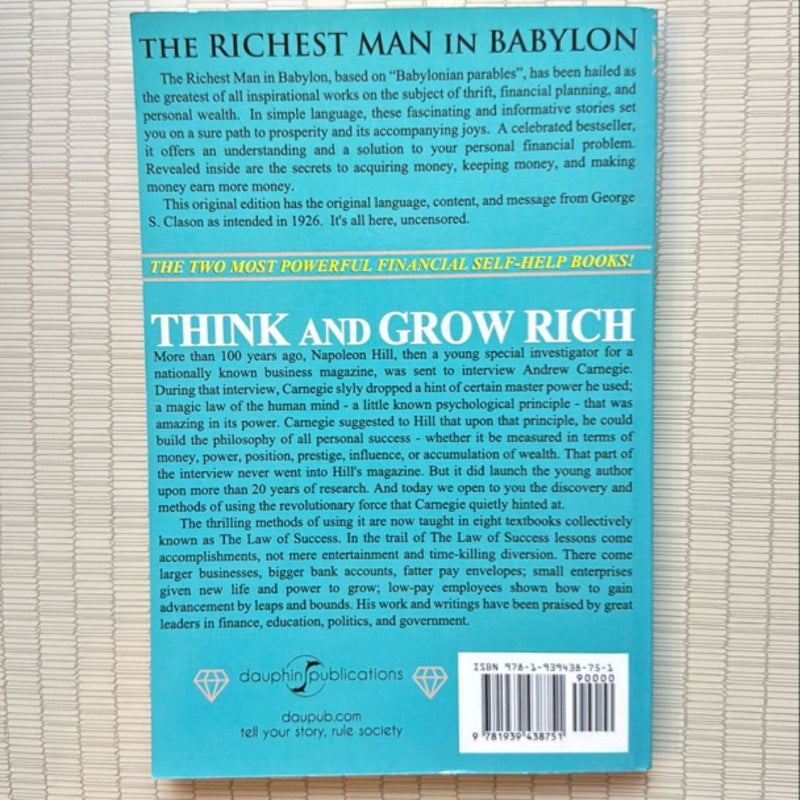 The Richest Man in Babylon & Think and Grow Rich