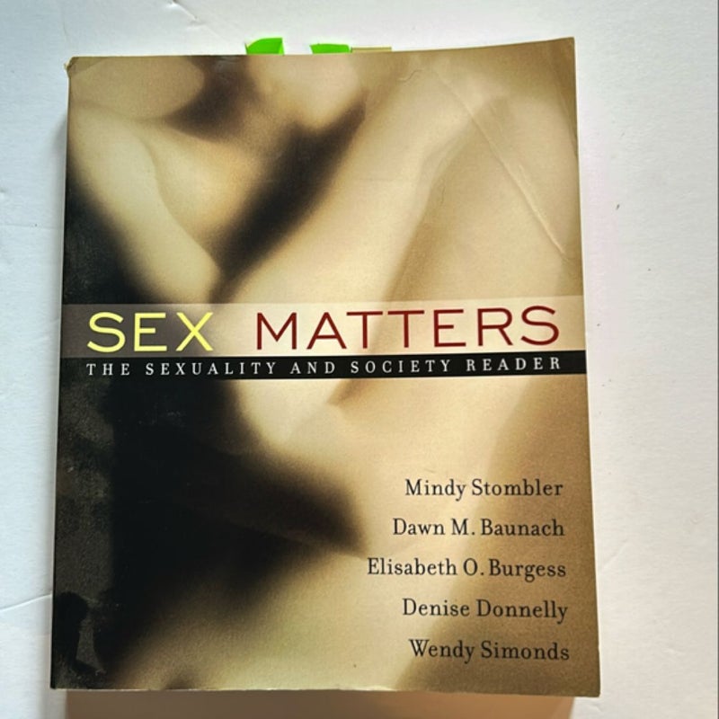 Sex Matters