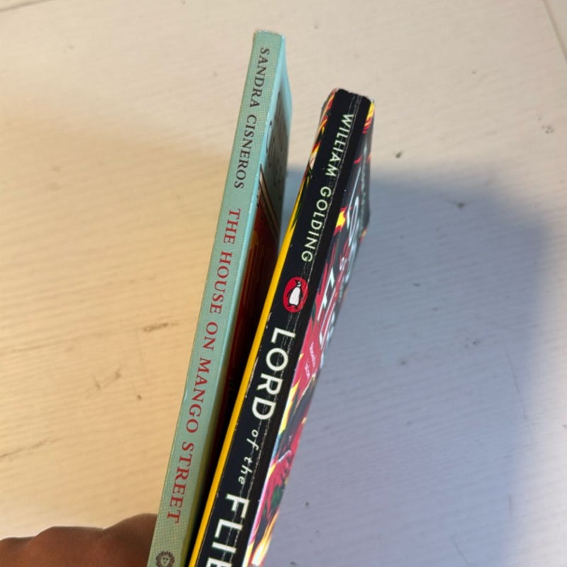 The House on Mango Street & Lord of the Flies (banned books)