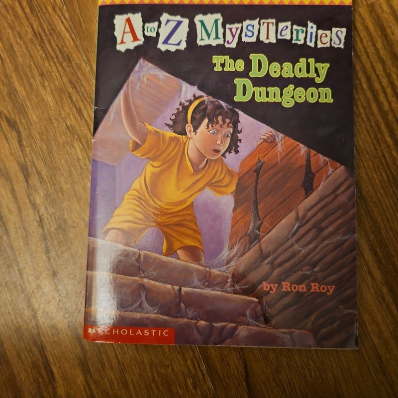 A to Z Mysteries The Deadly Dungeon