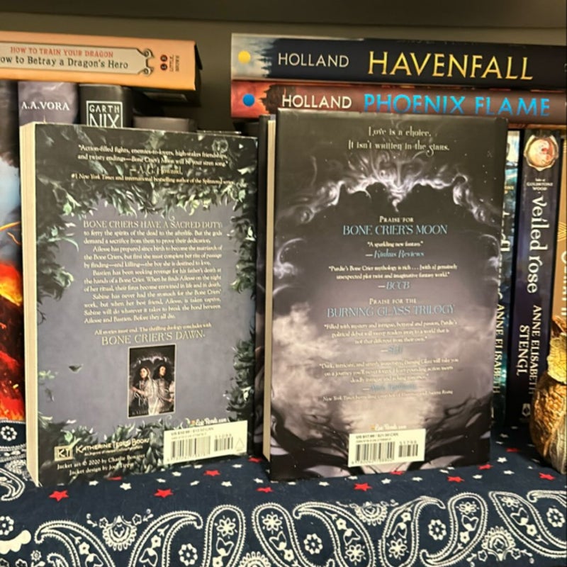 Bone Crier's Moon and Bone Crier’s Dawn First Edition