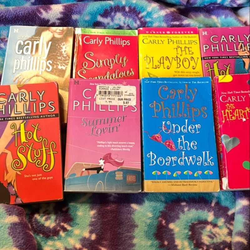 8 Book Bundle - Carly Phillips