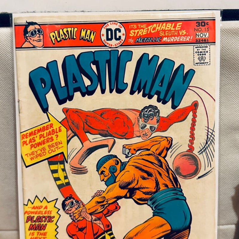 DC PLASTIC MAN #15 1976 Vintage Comics