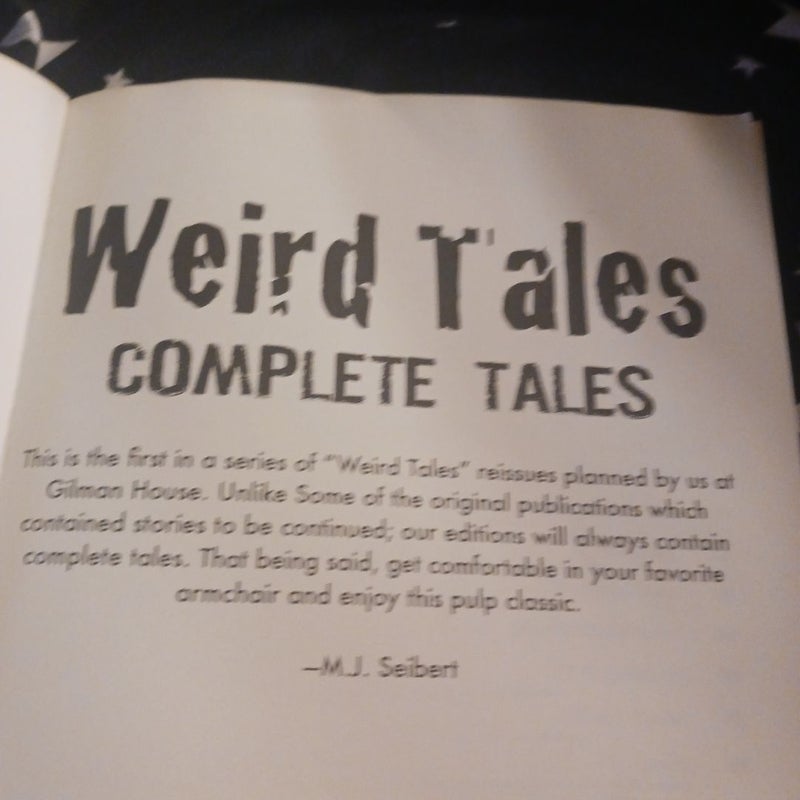 WEIRD TALES (complete Tales #1)