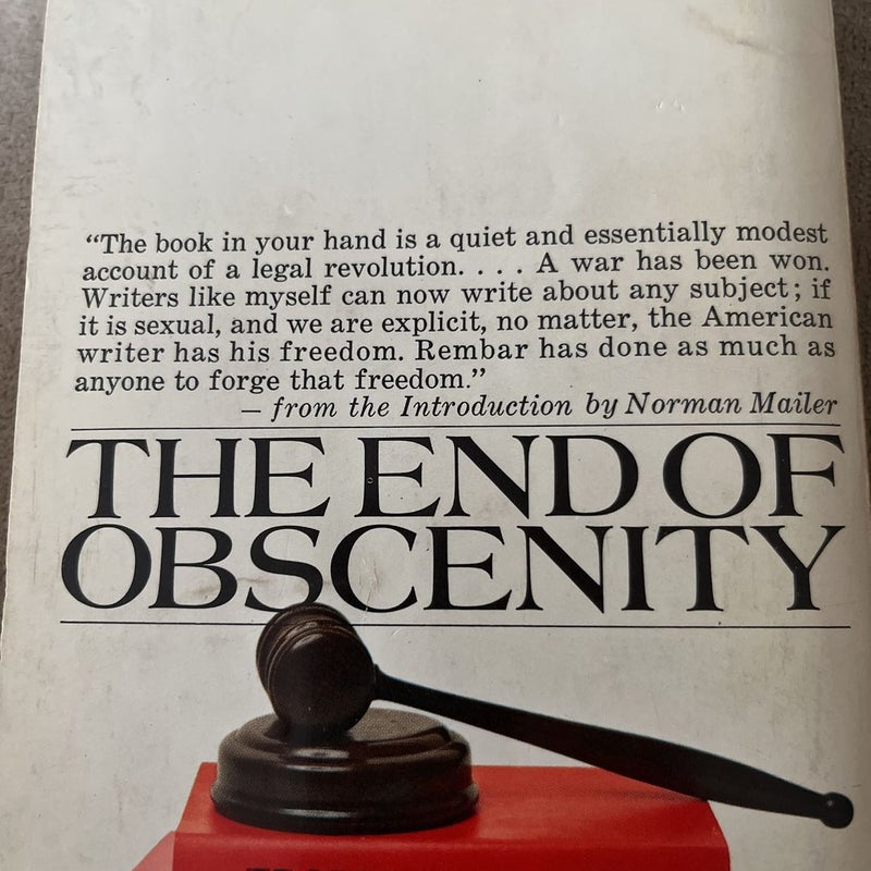 The End of Obscenity