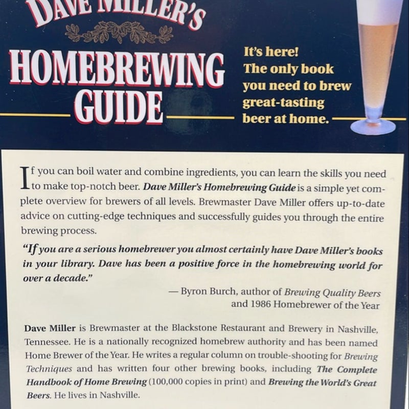 Dave Miller's Homebrewing Guide