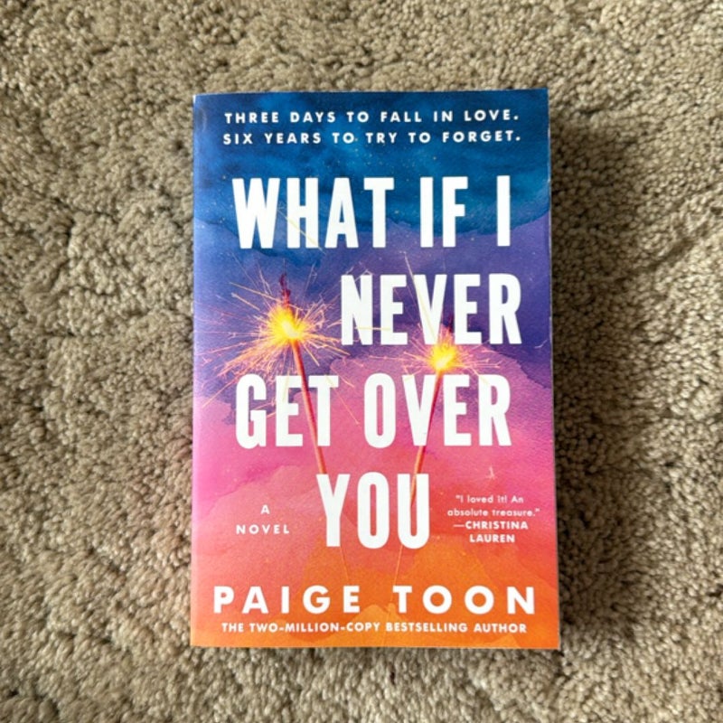 What If I Never Get over You
