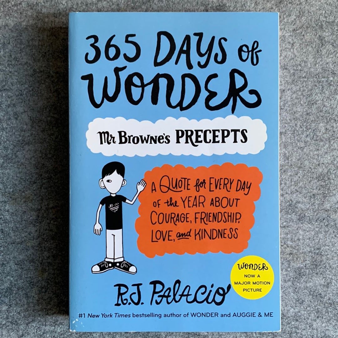 365 Days of Wonder: Mr. Browne's Precepts