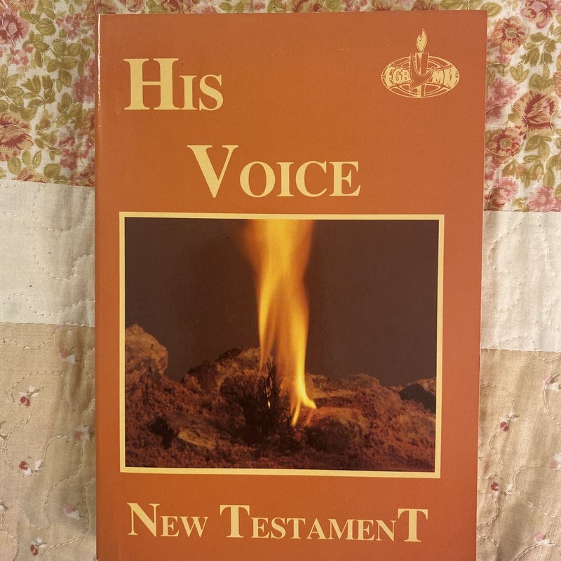 His Voice New Testament 