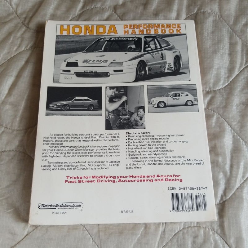 Honda High Performance Handbook