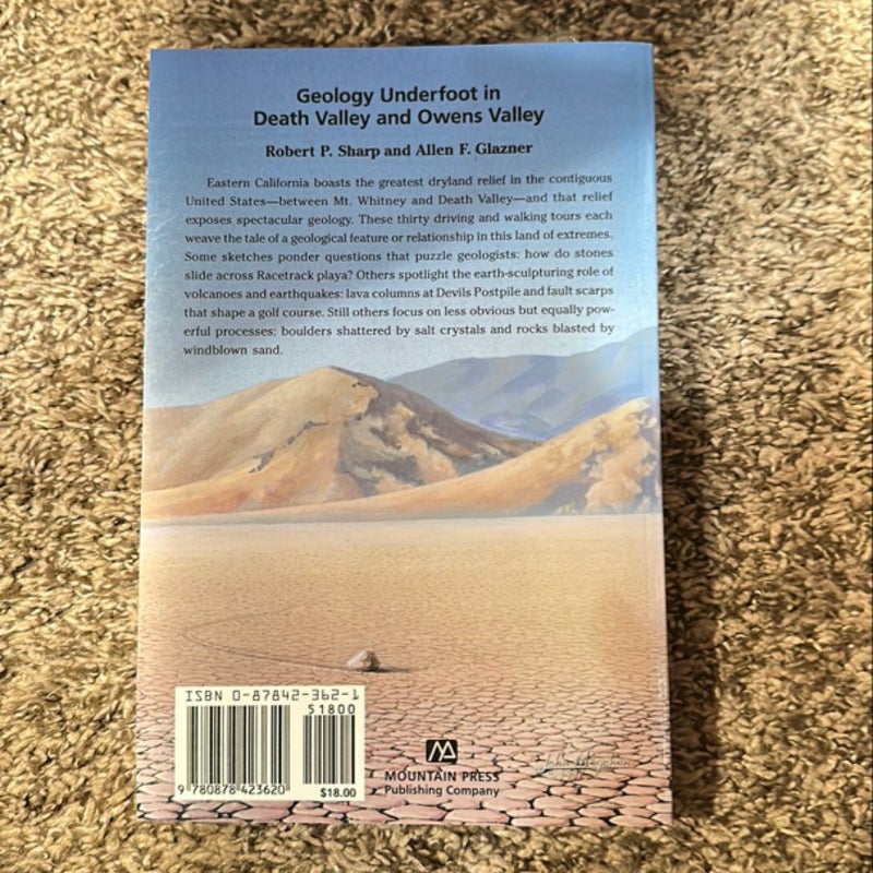 Geology Underfoot in Death Valley and Owens Valley