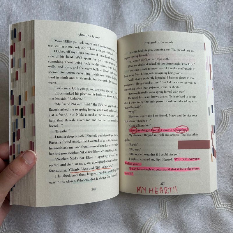 Love and Other Words FULLY ANNOTATED