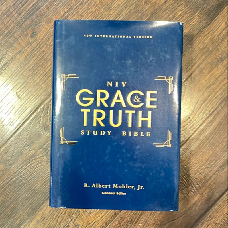 NIV the Grace and Truth Study Bible, Red Letter, Comfort Print