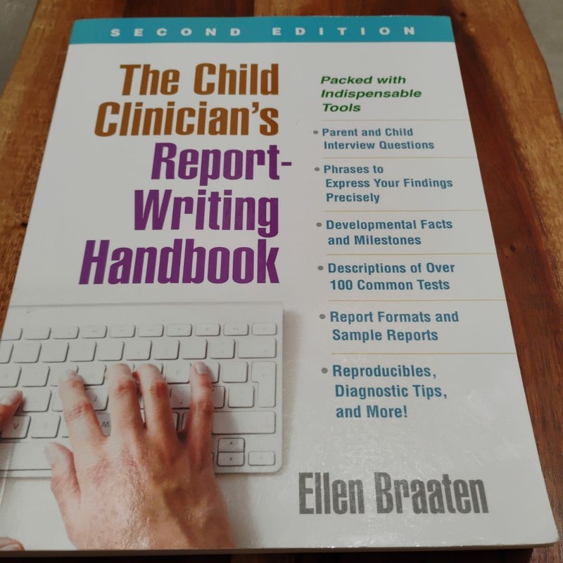 The Child Clinician's Report-Writing Handbook