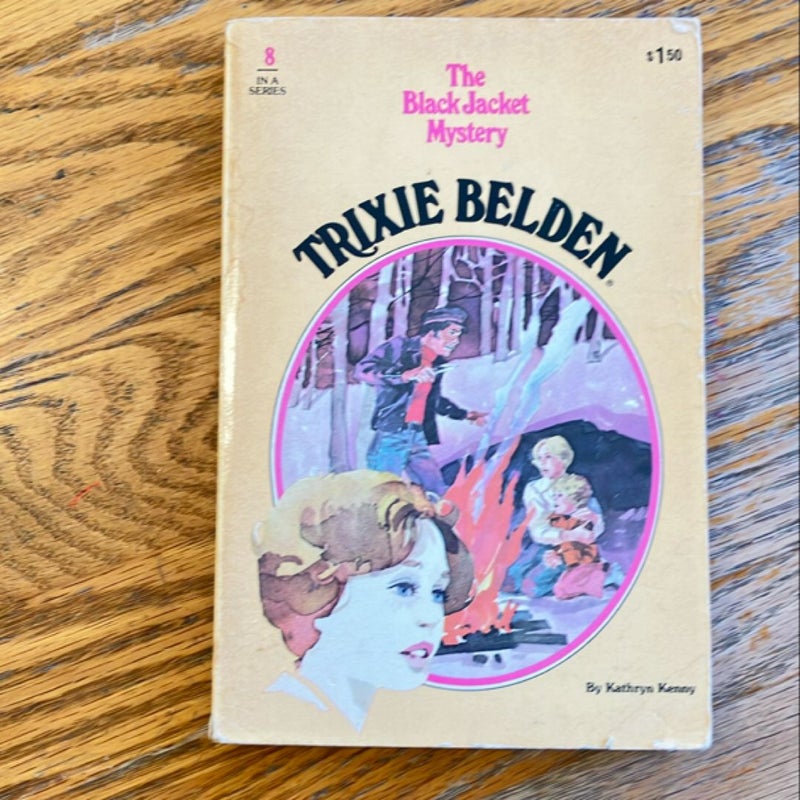 Trixie Belden the black jacket mystery #8 vintage 