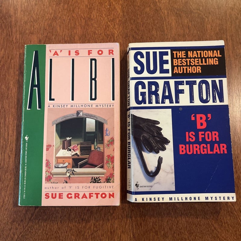 A is for Alibi / B is for Burglar