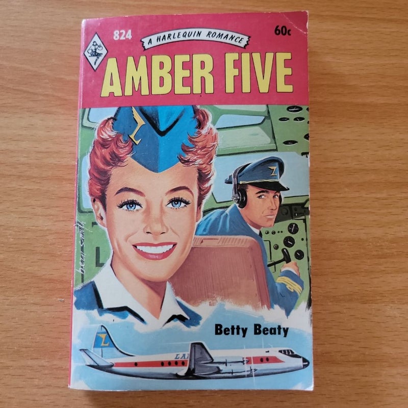 Amber Five (1958 Harlequin)