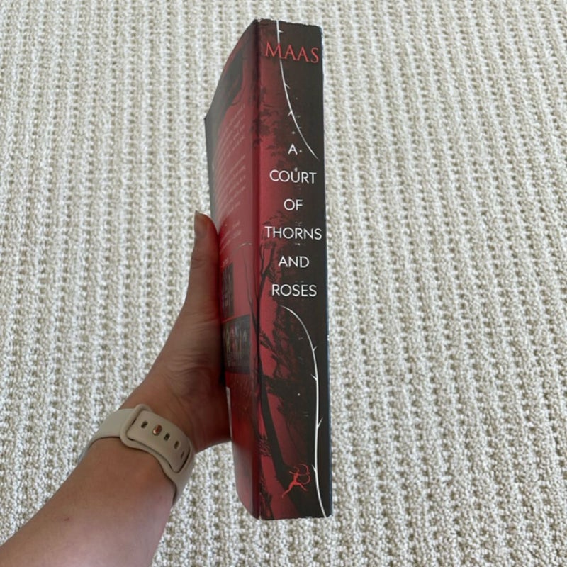 A Court of Thorns and Roses original cover 