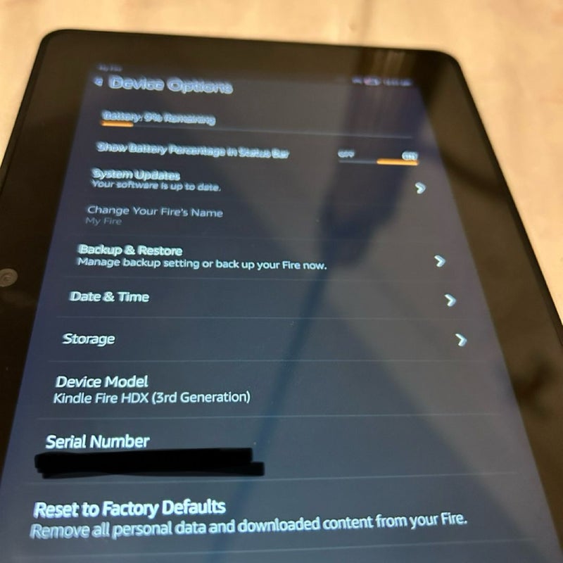 Kindle Fire HDX 3rd Generation 