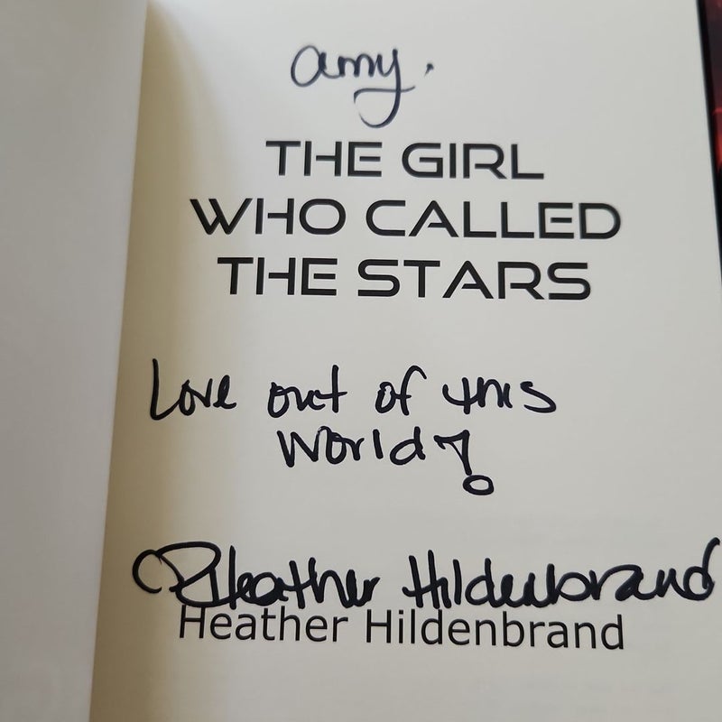 The Girl Who Called the Stars ☆signed☆