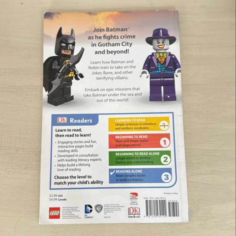 DK Readers L3: LEGO® DC Comics Super Heroes: Batman's Missions