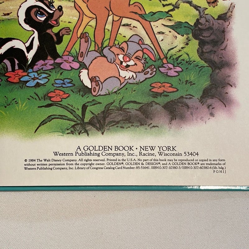Walt Disney’s Bambi (Big Golden Book )