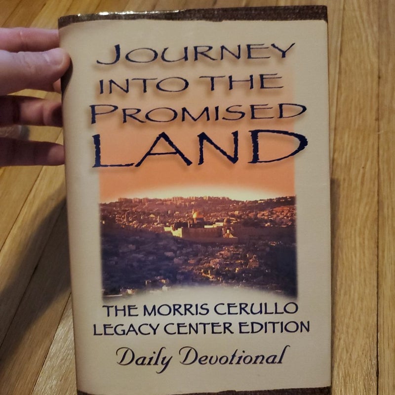 Journey into the promised land daily devotional