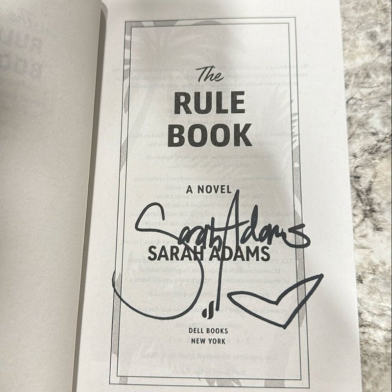 The Rule Book (SIGNED) 