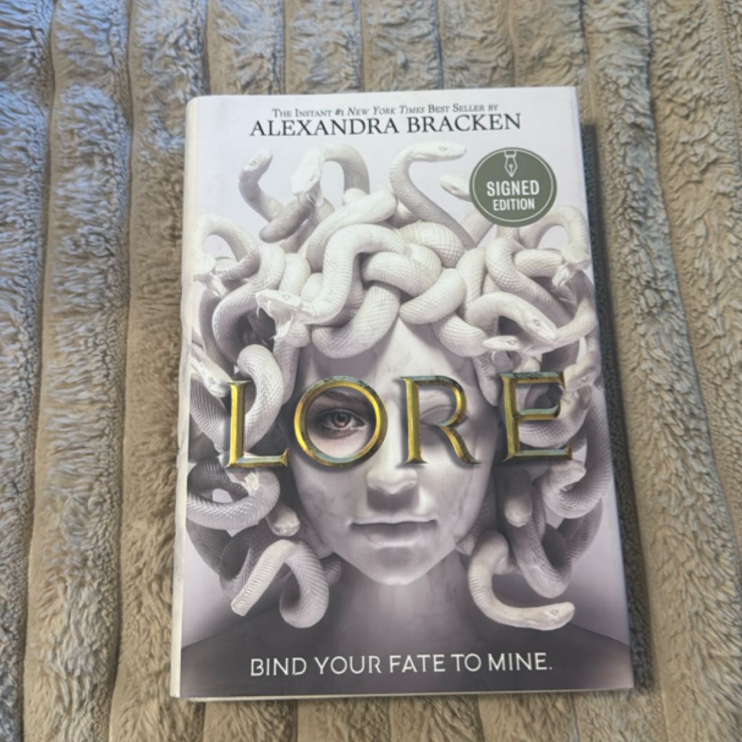 Lore - Signed / Autographed Copy by Alexandra Bracken, Hardcover ...