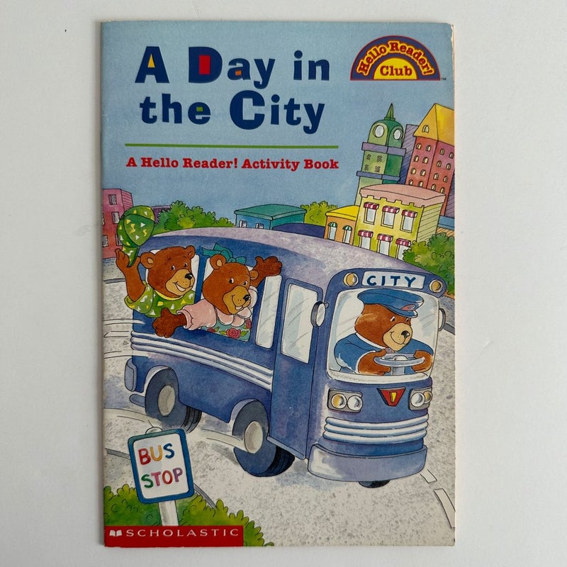 1994 A Day in the City, A Hello Reader! Activity