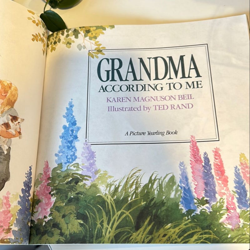 Grandma according to Me